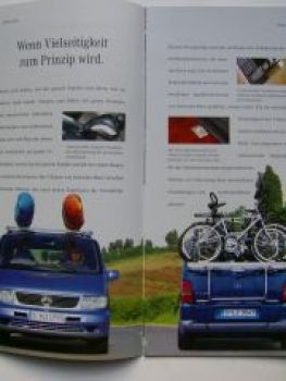 Mercedes Benz V-Klasse BR638 Zubehör Prospekt August 1996