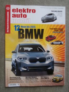elektro auto mobil 3/2018 Tesla Model S vs. Jaguar I-Pce, Opel Ampera-e vs. BMW i3S,BMW i8 Roadster,