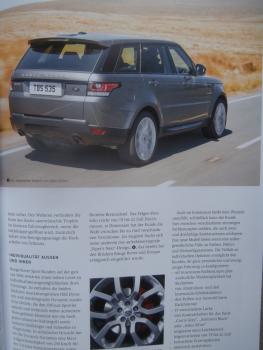 Automobiltechnische Zeitschrift spezial der neue Range Rover Sport September 2013