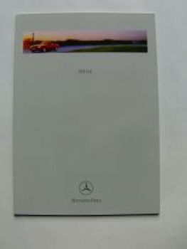 Mercedes Benz SLK R170 Prospekt Februar 1997 NEU