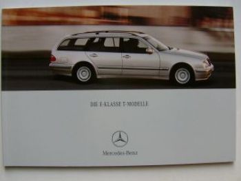 Mercedes Benz E-Klasse T-Modelle W210 Juli 2001 NEU