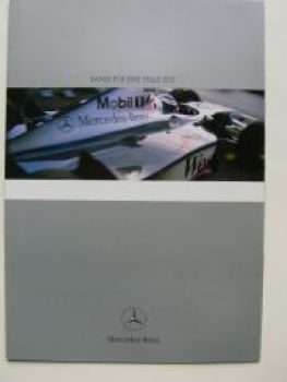 Mercedes Benz Motorsport Häkkinen F1 Weltmeister 1998