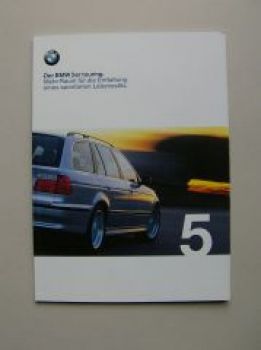 BMW 5er Touring E39 520i-540i+525tds+530d Prospekt 1999