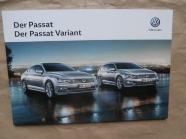 VW Passat +Variant Typ B8 +R-Line +Blue Motion +Zubehör Katalog Mai 2017