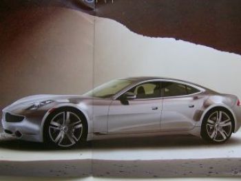 Fisker Karma 2009 Prospekt +CD"s USA