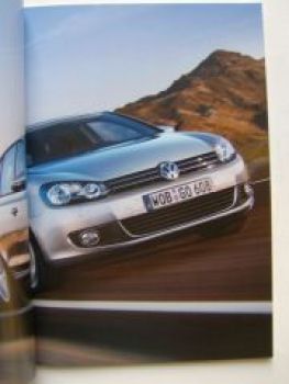 VW Golf6 Prospekt +Preisliste Oktober 2009 NEU