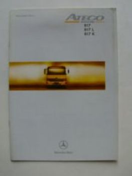 Mercedes Benz Atego 817 L K Technische Daten Januar 1998