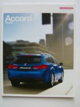Honda Accord Tourer Prospekt Mai 2008 NEU