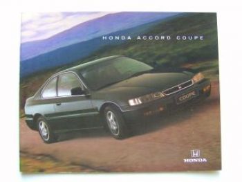 Honda Accord Coupe Prospekt März 1996 NEU