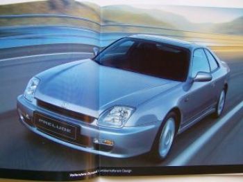 Honda Prelude Prospekt Januar 1997 NEU
