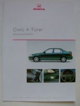Honda Civic 4-Türer Originalzubehör Prospekt Januar 1999