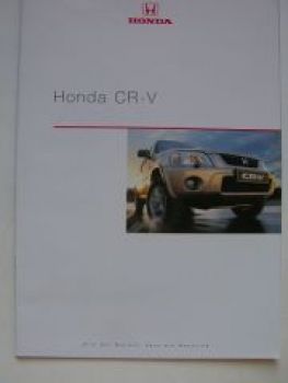 Honda CR-V Prospekt Juli 1999