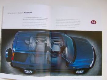 Honda CR-V Prospekt März 1999