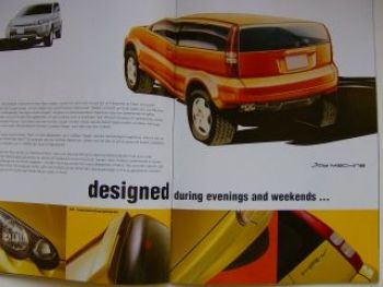 Honda HR-V Joy Machine Prospekt November 1999 NEU