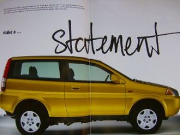 Honda HR-V Joy Machine Prospekt März 1999 NEU