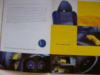 Honda HR-V Joy Machine Prospekt Englisch August 1999 NEU