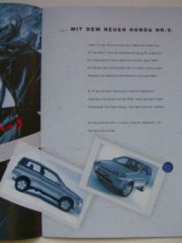 Honda Rendezvous Prospekt Januar 1999 +Auto Bild 50 Jahre