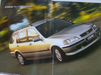 Honda Civic Aero Deck Prospekt Juni 2000 +Preisliste