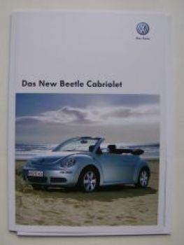 VW New Beetle Cabriolet 1Y7 Prospekt November 2009