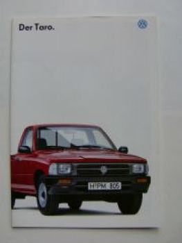 VW Taro Prospekt Dezember 1995 NEU