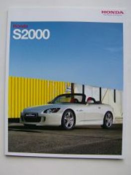 Honda S2000 Prospekt November 2007 +Preisliste