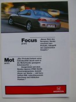 Honda Prelude Pressespiegel NEU