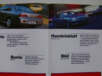 Honda Prelude Pressespiegel NEU
