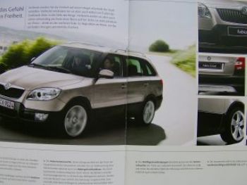 Skoda Fabia Scout Prospekt März 2009