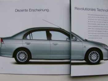 Honda Civic IMA Vorstellung September 2003 NEU