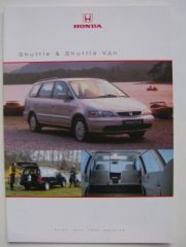 Honda Shuttle & Van Prospekt Dänemark
