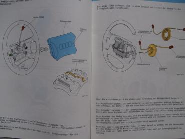 V.A.G. SSP Nr.114 Airbag im Audi Konstruktion und Funktion April 1989