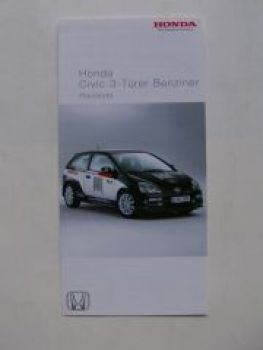 Honda Civic 3-Türer Benziner Preisliste NEU April 2005