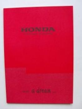 Honda We had a dream... Die Marke Honda September 2003