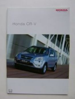 Honda CR-V Prospekt März 2004 NEU