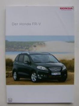 Honda FR-V Prospekt August 2005 +Preisliste NEU