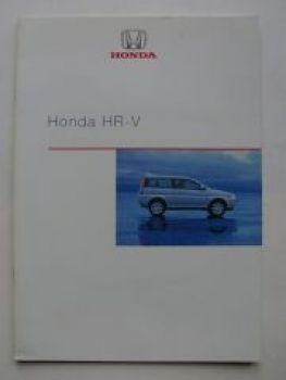 Honda HR-V Prospekt April 2002 NEU
