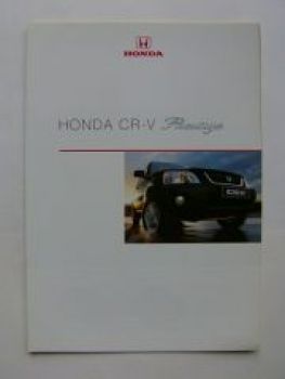 Honda CR-V Prestige Prospekt Februar 2001 NEU