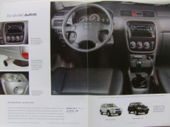 Honda CR-V Prestige Prospekt Februar 2001 NEU