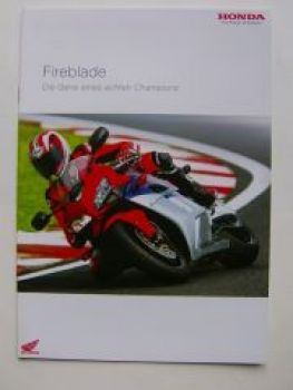 Honda Fireblade Prospekt Februar 2005