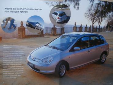 Honda Civic 5-Türer Katalog Februar 2001