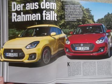 auto TEST 9/2018 Suzuiki Swift Kaufberatung Sonderdruck