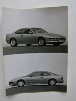 BMW 850i E31 Pressebild 1990