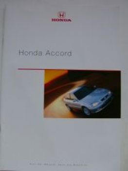 Honda Accord Prospekt Oktober 1998