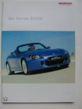 Honda S2000 Prospekt März 2006 +Preisliste NEU