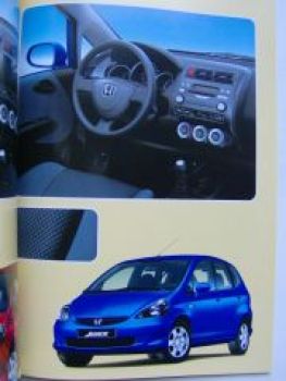 Honda Jazz Prospekt Oktober 2004 +Preisliste NEU