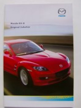 Mazda RX-8 Original Zubehör Prospekt Januar 2006 NEU