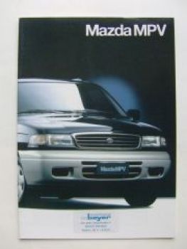 Mazda MPV Prospekt Februar 1998 NEU