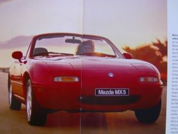 Mazda MX-5 Prospekt Juni 1997 NA