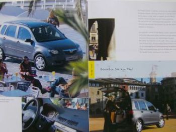 Mazda 2 Prospekt März 2003 +Preisliste NEU DY