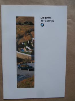 BMW 318i 320i 328i E36 Cabriolet Prospekt März 1995 +Personal Line